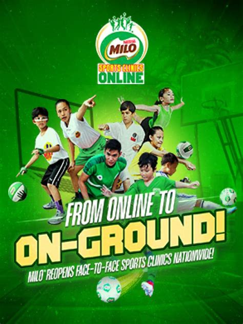 FIND A MILO®️ SPORTS CLINIC NEAR YOU .